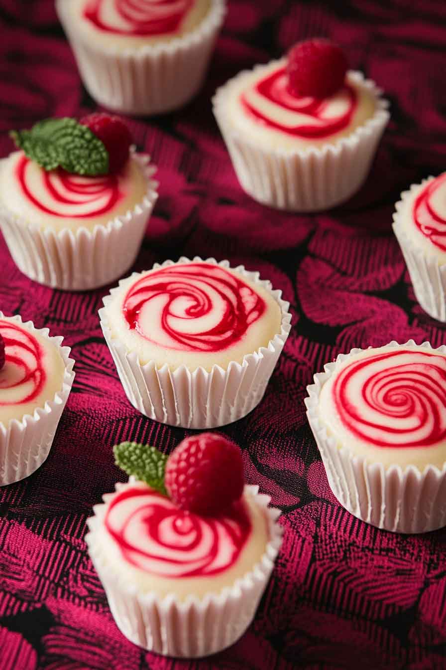 Easy Raspberry Cheesecake Bites: Elegant Party & Holiday Treat